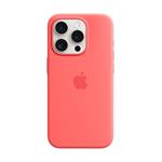 Apple iPhone 15 Pro Silicone Case with MagSafe - Guava