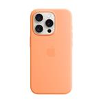 Apple iPhone 15 Pro Silicone Case with MagSafe - Orange Sorbet