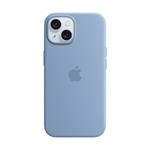 Apple iPhone 15 Silicone Case with MagSafe - Winter Blue