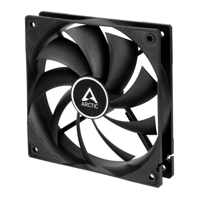 Arctic F12 Black, ventilátor 120x25mm, 1350rpm, 3-pin