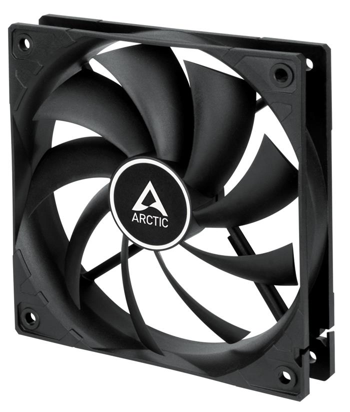 Arctic F12 TC (Black), ventilátor 120x25mm, termoregulace, 1350rpm, 3-pin