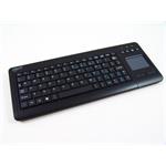 ARCTIC K481, bezdrátová klávesnice s touchpadem, CZ, USB, černá