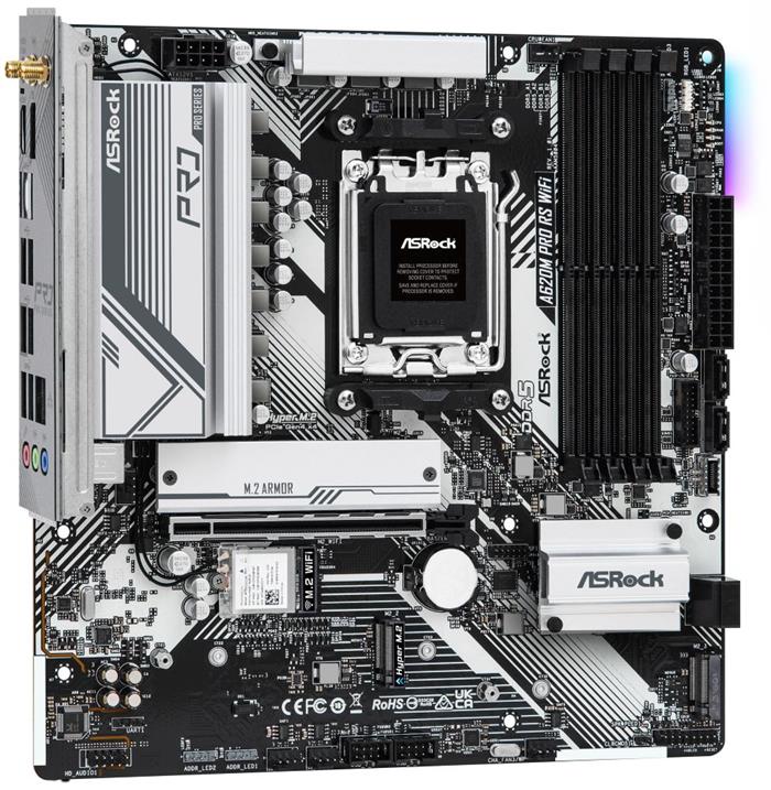 ASRock A620M Pro RS WiFi