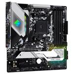 ASRock B550M Steel Legend, B550, AM4, 4xDDR4, RAID, 2.5GLAN, mATX