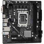 ASRock H610M-HDV / LGA1700 / Intel H610 / 2x DDR4 DIMM / HDMI / DP / VGA / mATX