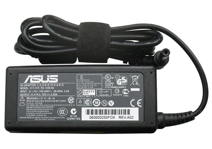 Asus 65W napájecí adaptér, 19V, 3.42A, konektor 5.5x2.5mm, bulk