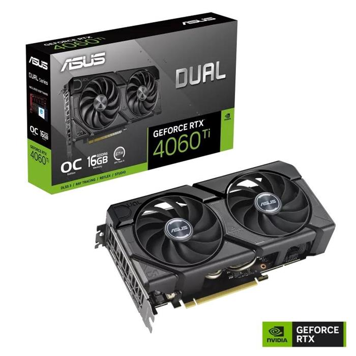 ASUS DUAL GeForce RTX 4060 Ti EVO OC 16GB