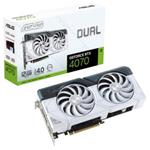 ASUS GeForce DUAL RTX 4070 12GB White Edition