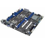 ASUS Intel 2xSocket P (LGA 3647) ,  C621, 8DIMM, 3PCIe, 14SATA+2M.2, 4*i210AT+1Mgt LAN, IPMI, ATX-like (12x10.5)