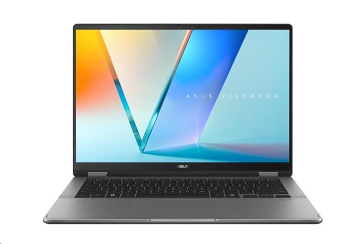 ASUS NTB Vivobook 14 Flip (TP3407SA-OLED003W) Matte Gray