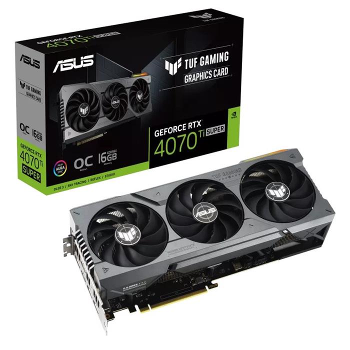 ASUS TUF GeForce RTX 4070 Ti SUPER 16GB GDDR6X OC