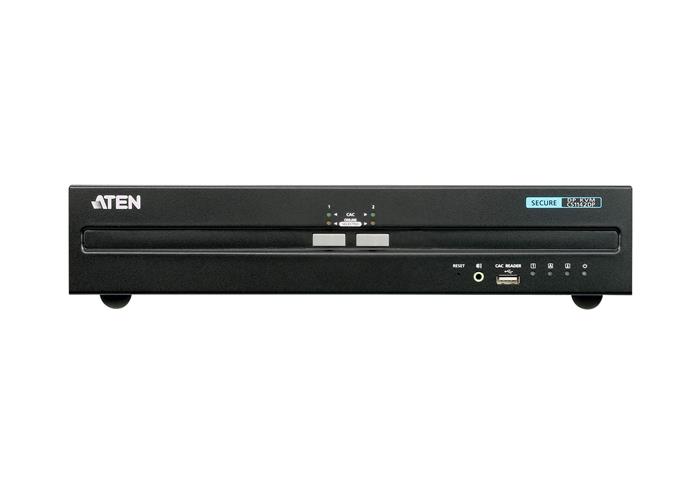 Aten 2-Port USB DisplayPort Dual Display Secure KVM Switch (PSS PP v3.0 Compliant)