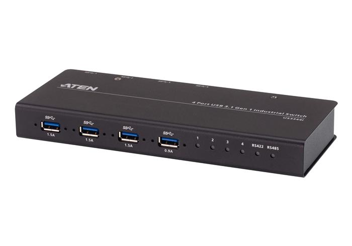 ATEN 4-Port USB 3.0 Industrial Switch