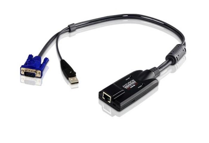 Aten KA7170, KVM modul k přepínači počítačů (VGA / USB), 50m