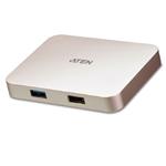 ATEN USB-C 4K Ultra mini dock USB, HDMI, PD2.0