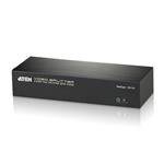 Aten VS0104, Rozbočovač VGA + audio na 4 monitory, RS232, 450MHz