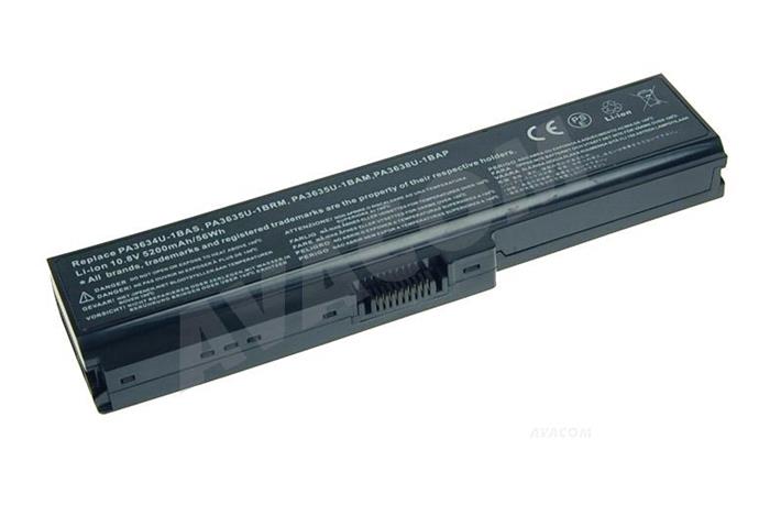 Avacom baterie pro Toshibu Satellite U400, M300, 10.8V, 5200mAh