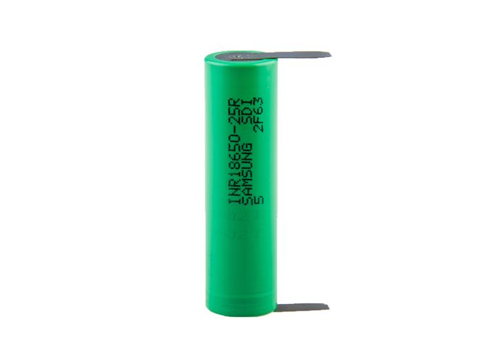 AVACOM Nabíjecí průmyslová baterie 18650 Samsung 2500mAh 3,7V Li-Ion - s vývody do U