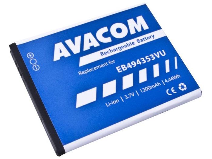 AVACOM náhrada za Samsung EB494353VU, Li-ion, 3.7V, 1200mAh