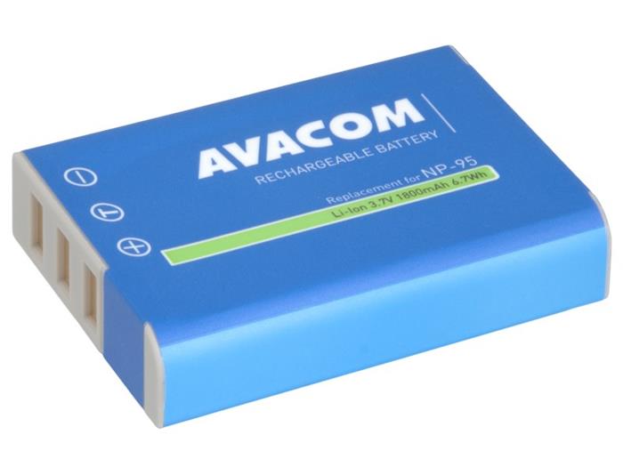 AVACOM náhradní baterie Fujifilm NP-95 Li-Ion 3.7V 1800mAh 6.7Wh