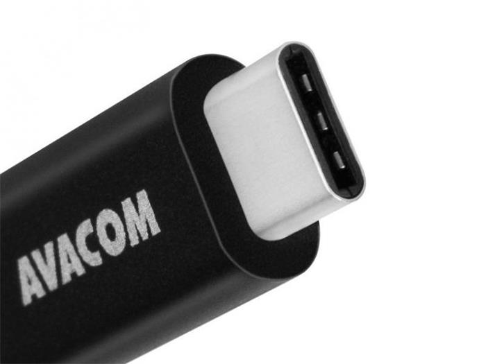 AVACOM TPC-100K kabel USB A -> USB Type-C, 100cm, černý