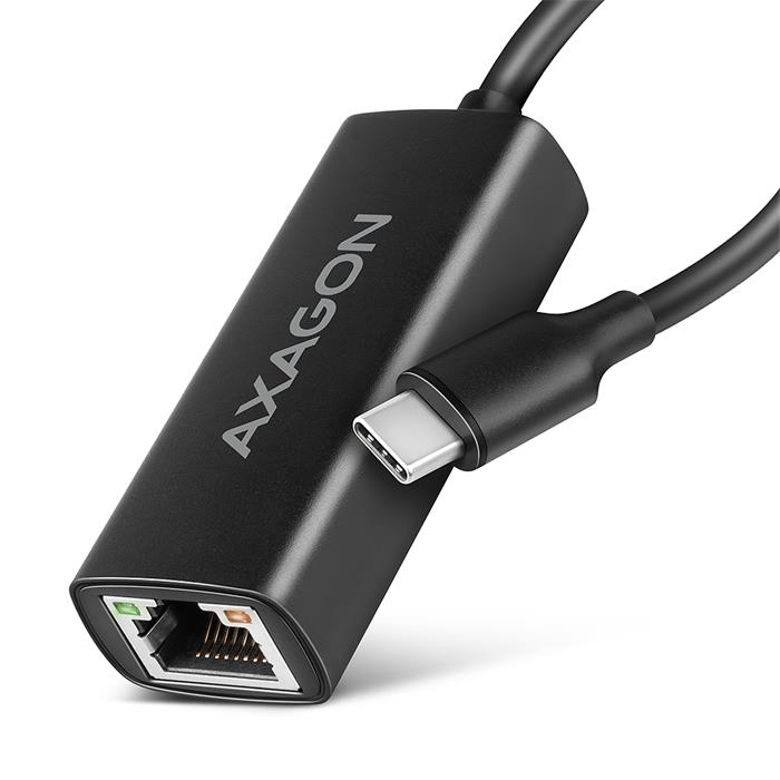 AXAGON ADE-ARC, USB-C 3.2 Gen 1 - Gigabit Ethernet síťová karta, Realtek 8153