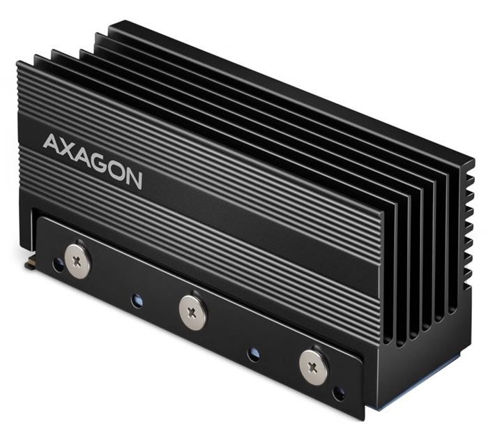 AXAGON CLR-M2XL, hliníkový pasivní chladič pro SSD M.2 2280, výška chladiče 36mm