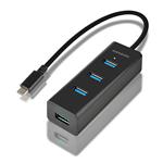 AXAGON HUE-S2C, USB-C USB 3.0 hub