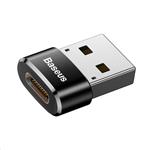 Baseus adaptér USB samec na USB-C samice 5A, černá