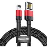 Baseus Cafule kabel USB -> Lightning, 2.4A, 1m, Red/Black