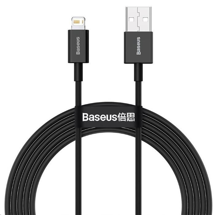 Baseus Superior Series rychlonabíjecí kabel USB/Lightning 2.4A 1m černý