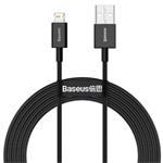 Baseus Superior Series rychlonabíjecí kabel USB/Lightning 2.4A 1m černý