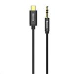 Baseus Yiven Series audio kabel USB-C / 3,5mm Jack 1,2m, černý