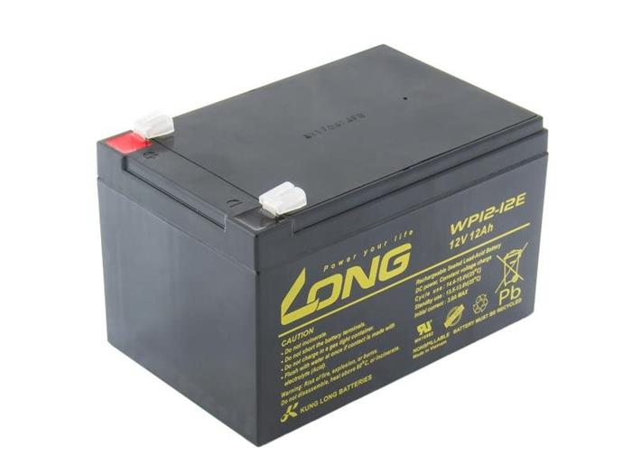 Baterie Long WP12-12A (12V/12Ah - Faston 250) ekvivalent k APC RBC4, RBC6