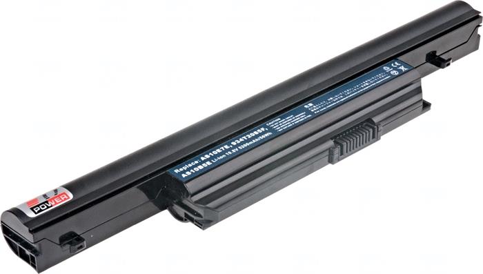 Baterie T6 power Acer Aspire 3820, 4625, 4820T, 5475, 5820, 7250, 7739, 7745, 6cell, 5200mAh