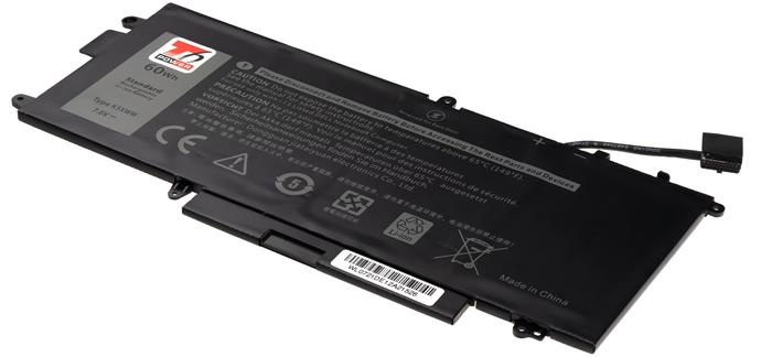 Baterie T6 Power Dell Latitude 5289, 7389, 7390 2in1, 7900mAh, 60Wh, 4cell, Li-pol