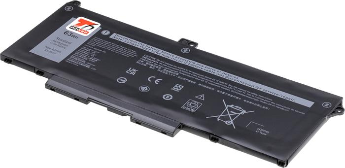 Baterie T6 Power Dell Latitude 5420, 5520, Precision 3560, 4100mAh, 63Wh, 4cell, Li-pol