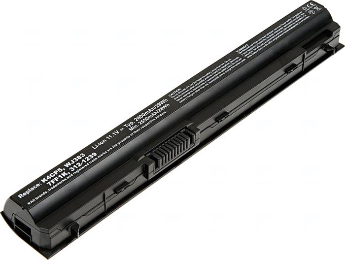 Baterie T6 power Dell Latitude E6220, E6230, E6320, E6330, E6430s, 3cell, 2600mAh