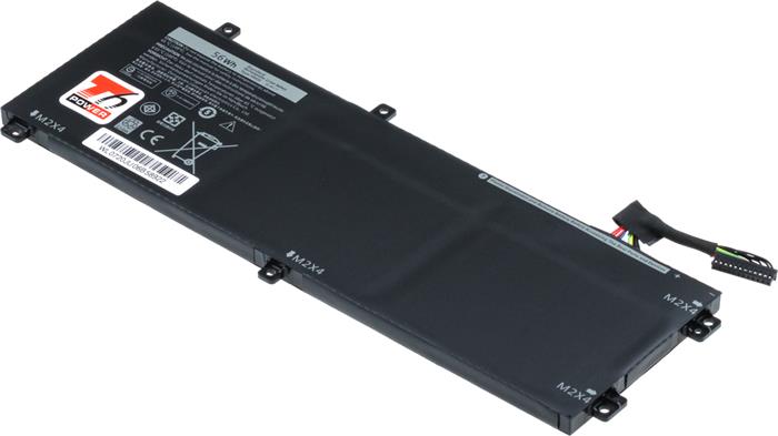 Baterie T6 power Dell Precision 15 5520, 5530, XPS 15 9560, 9570, 4900mAh, 56Wh, 3cell, Li-pol