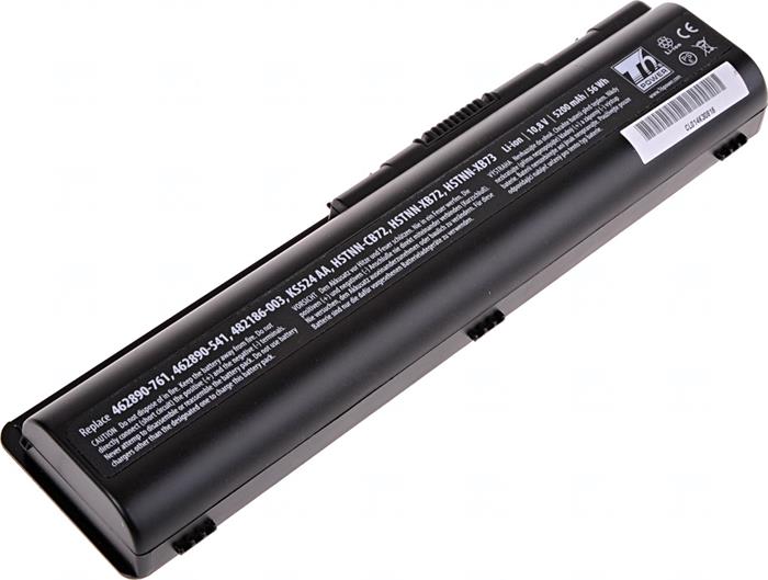 Baterie T6 power HP Pavilion dv4-1000, dv5-1000, dv6-1000 serie, 6cell, 5200mAh