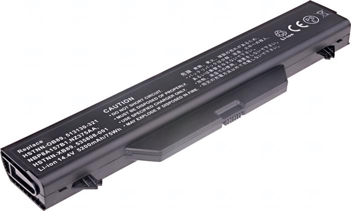 Baterie T6 power HP ProBook 4510s, 4515s, 4710s, 4720s, 8cell, 5200mAh