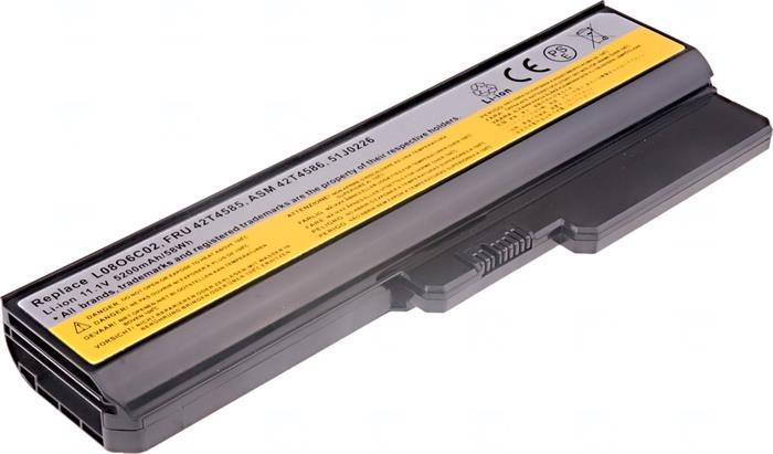 Baterie T6 power Lenovo 3000 G430, G450, G530, G550, N500, IdeaPad V460, Z360, 6cell, 5200mAh