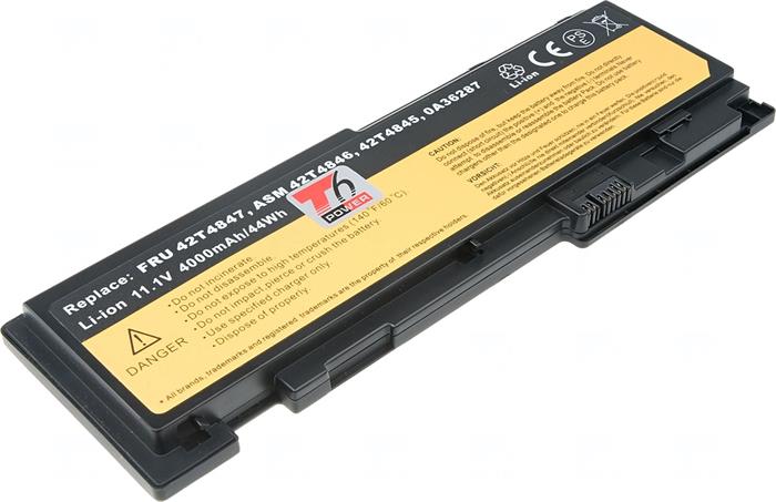 Baterie T6 power Lenovo ThinkPad T420s, 6cell, 4000mAh