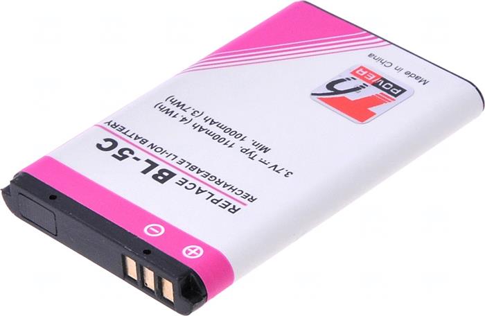 Baterie T6 power Nokia 6300, 6600, 5100, 1100, 3650, 6230, C1-01, C2-01, 1100mAh, 4,1Wh, Li-ion