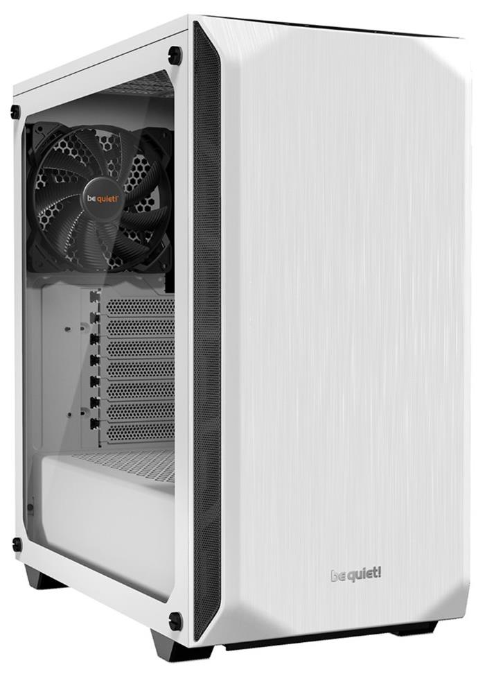 Be quiet! PURE BASE 500 Window, mid tower skříň, průhled, 2x USB 3.0, bílá