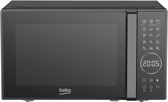 BEKO MGC20130BB mikrovlnná trouba, 700 W, 20 l, 1000 W gril, 6 úrovní výkonu, rozmrazování, černá