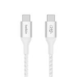 Belkin Boost charge USB-C kabel 240W, 1m, bílý