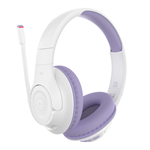 Belkin SOUNDFORM Inspire - Wireless Over-Ear Headset for Kids - dětská bezdrátová sluchátka, bílá/fialová