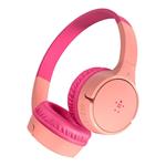 Belkin SOUNDFORM Mini - dětská bezdrátová sluchátka, růžová