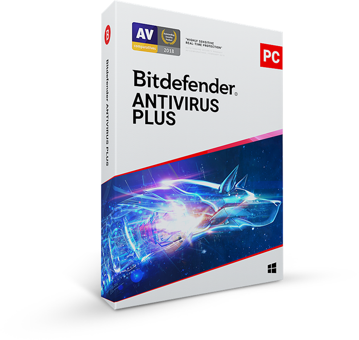 Bitdefender Antivirus Plus 1 zařízení na 2 roky